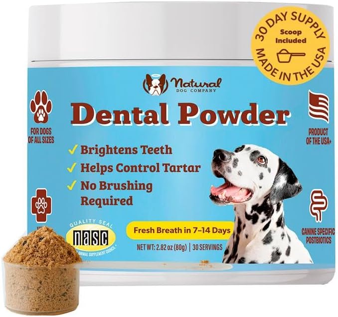 Natural Dog Company Dental Powder