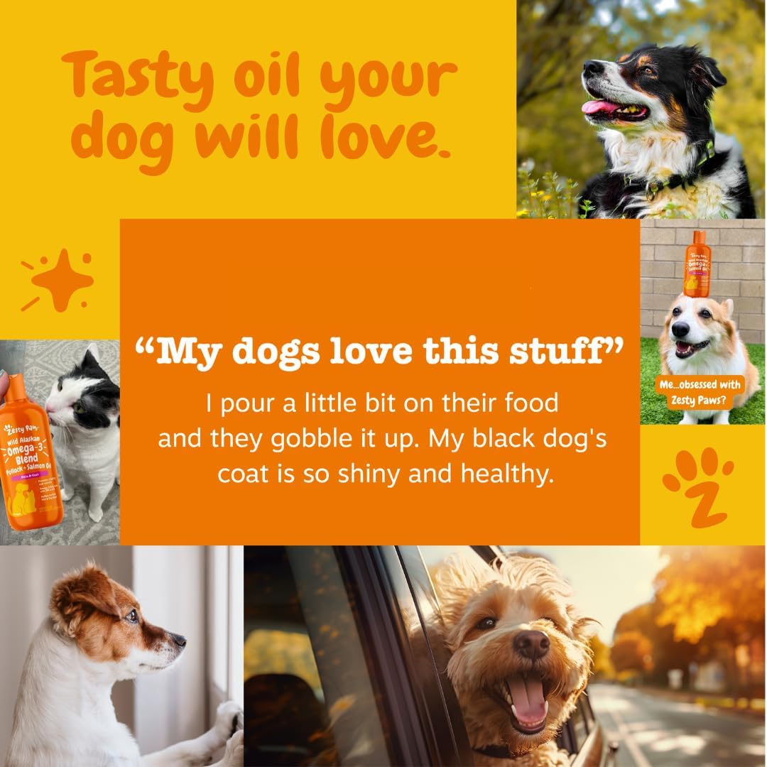 Zesty Paws Wild Alaskan Omega-3 (Liquid)