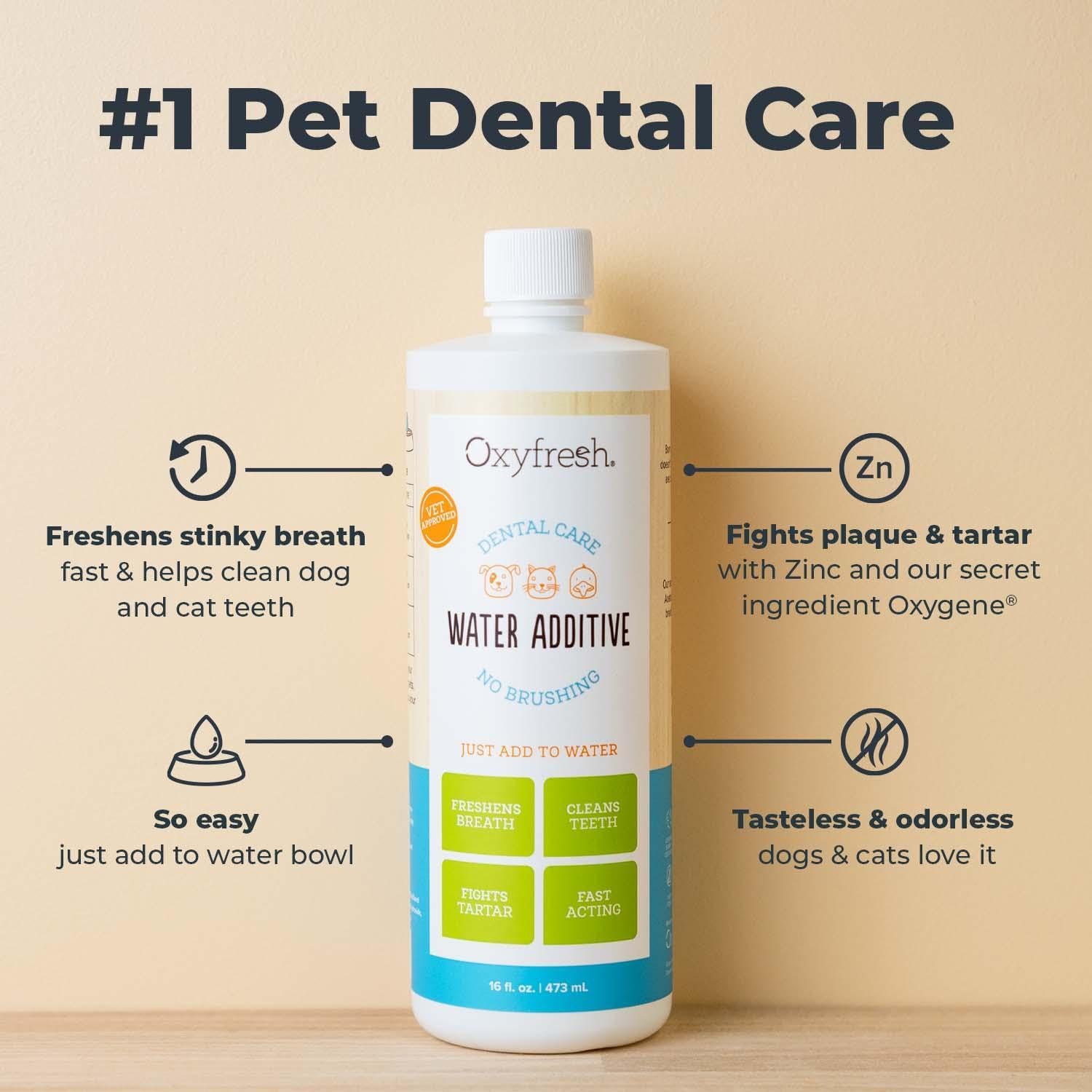 Oxyfresh Premium Pet Dental Water Additive