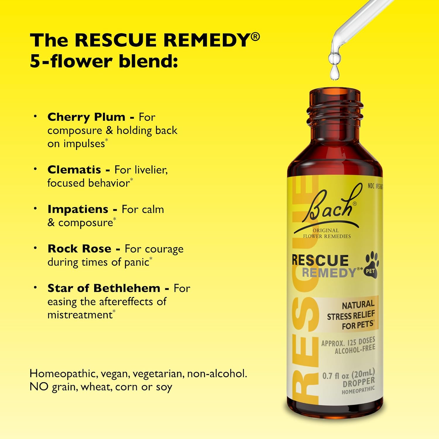 Bach Rescue Remedy Pet Drops
