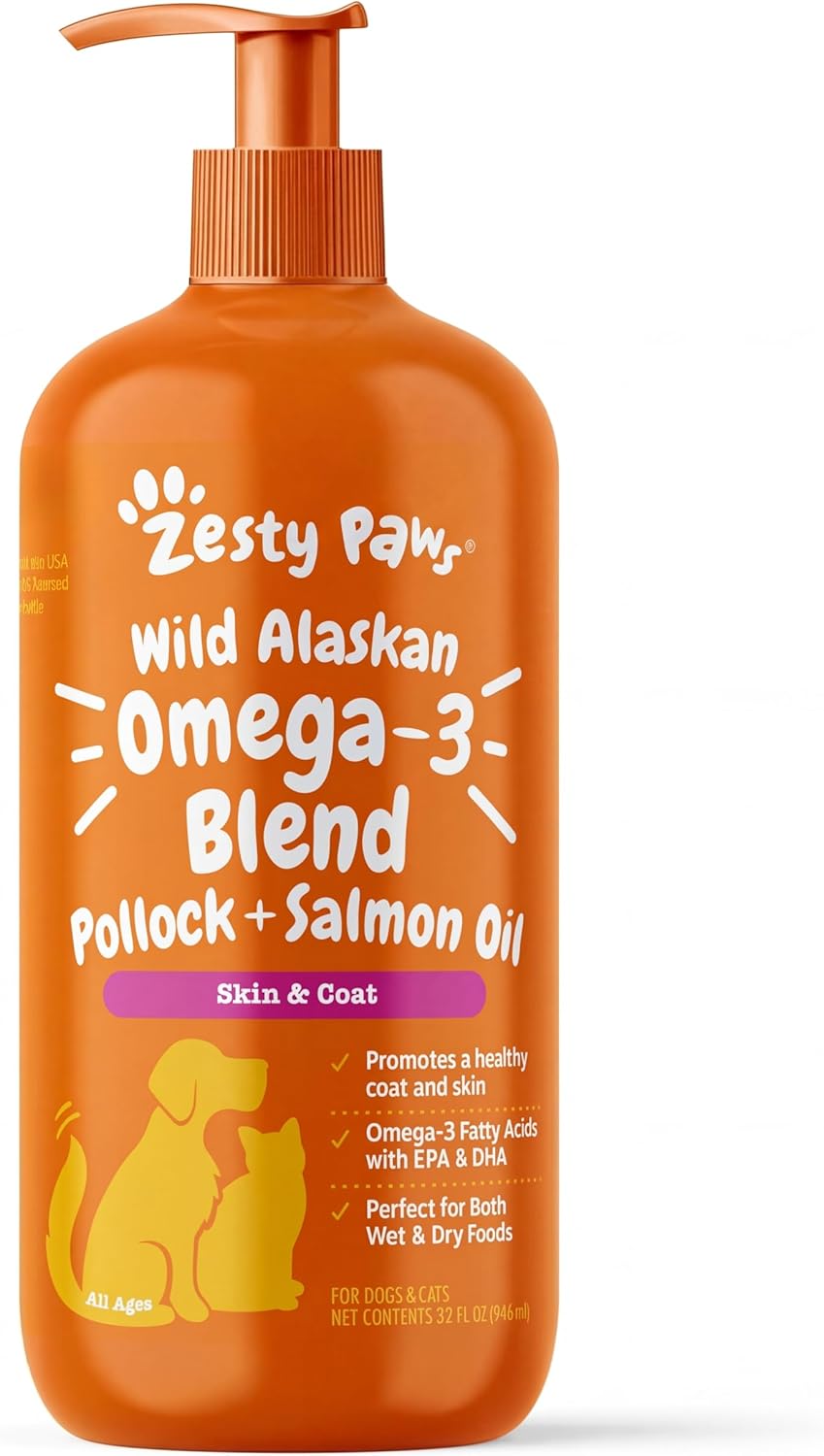 Zesty Paws Wild Alaskan Omega-3 (Liquid)