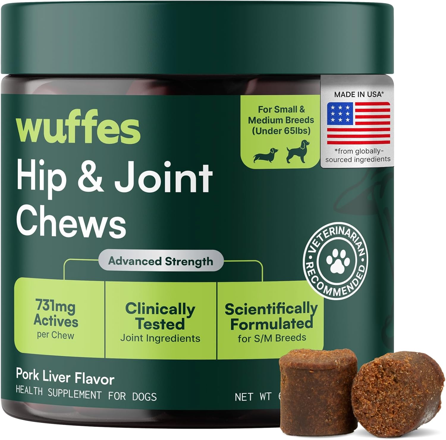 Wuffes Hip & Joint for Large Dogs