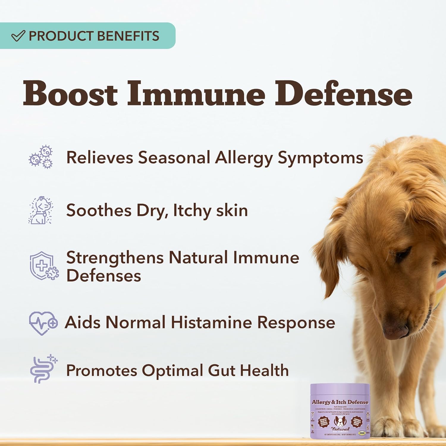 Natural Dog Company Allergy & Itch Defense
