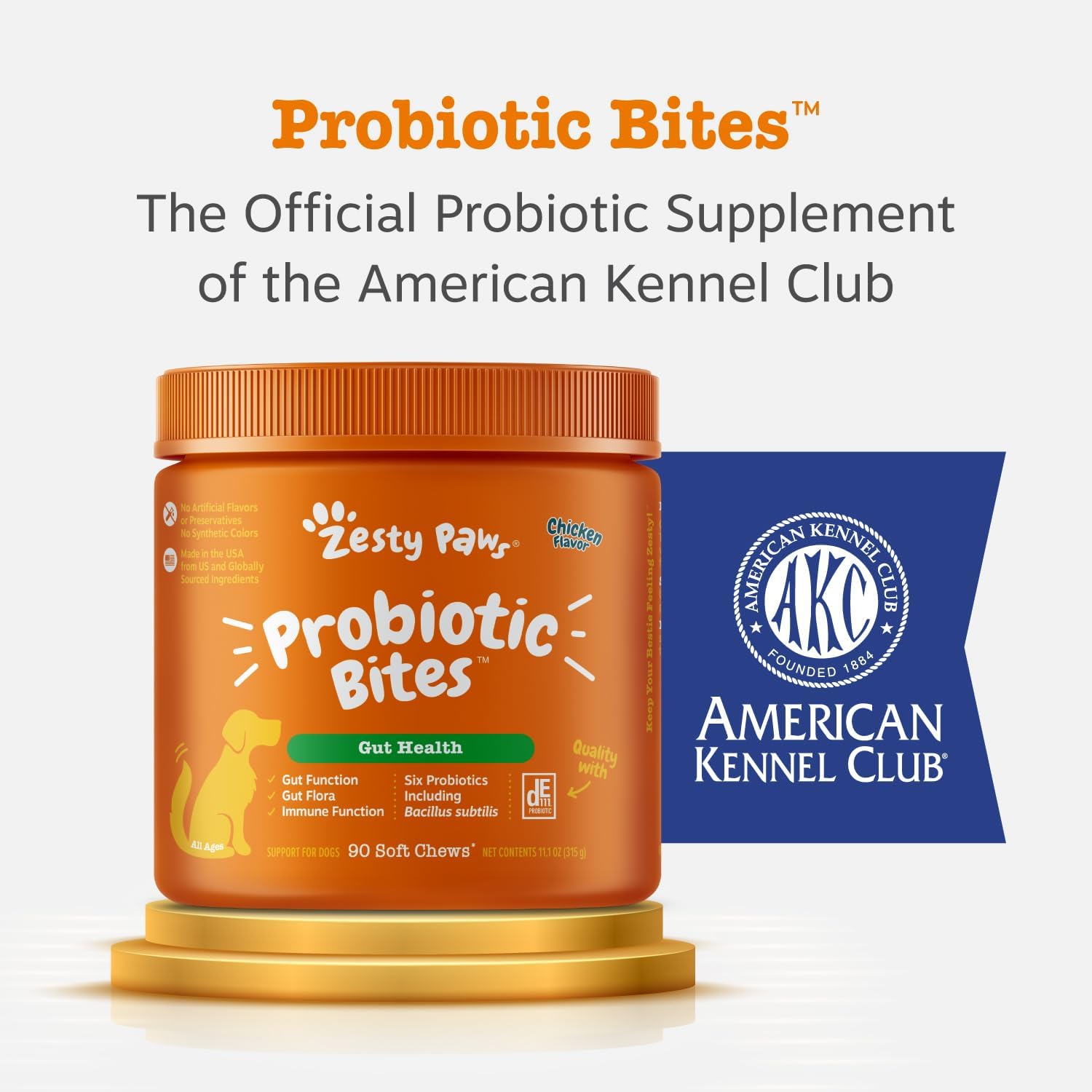 Zesty Paws Probiotic Bites