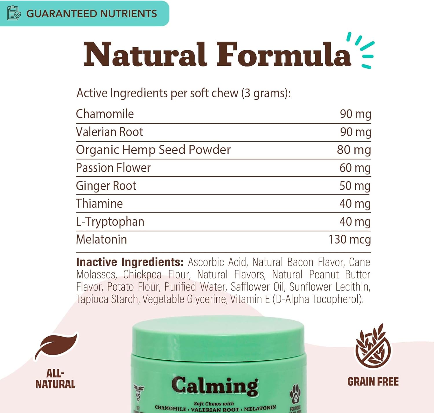 Natural Dog Company Calming Supplement