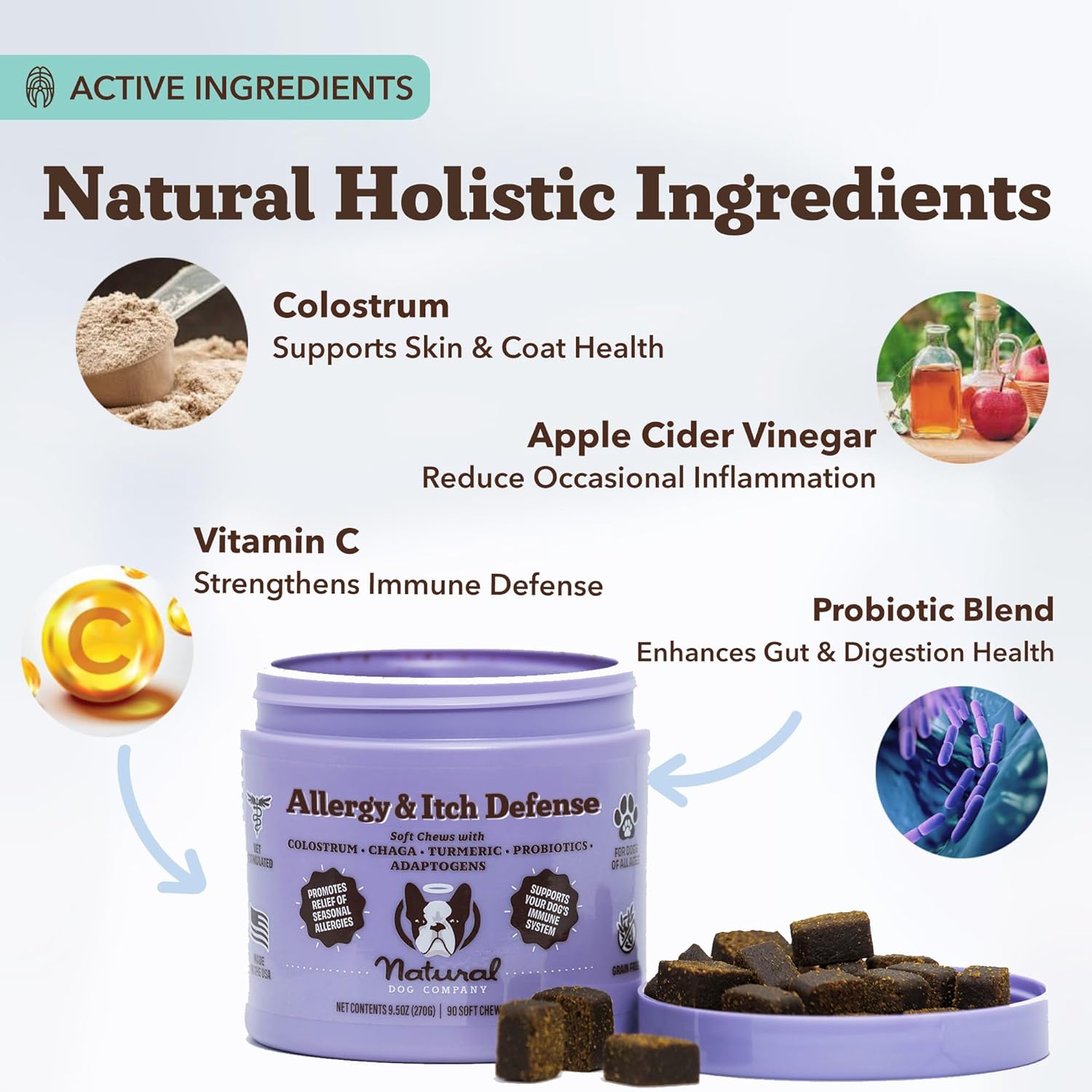 Natural Dog Company Allergy & Itch Defense