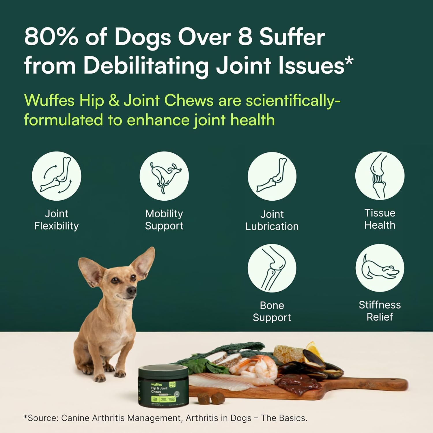 Wuffes Hip & Joint for Large Dogs