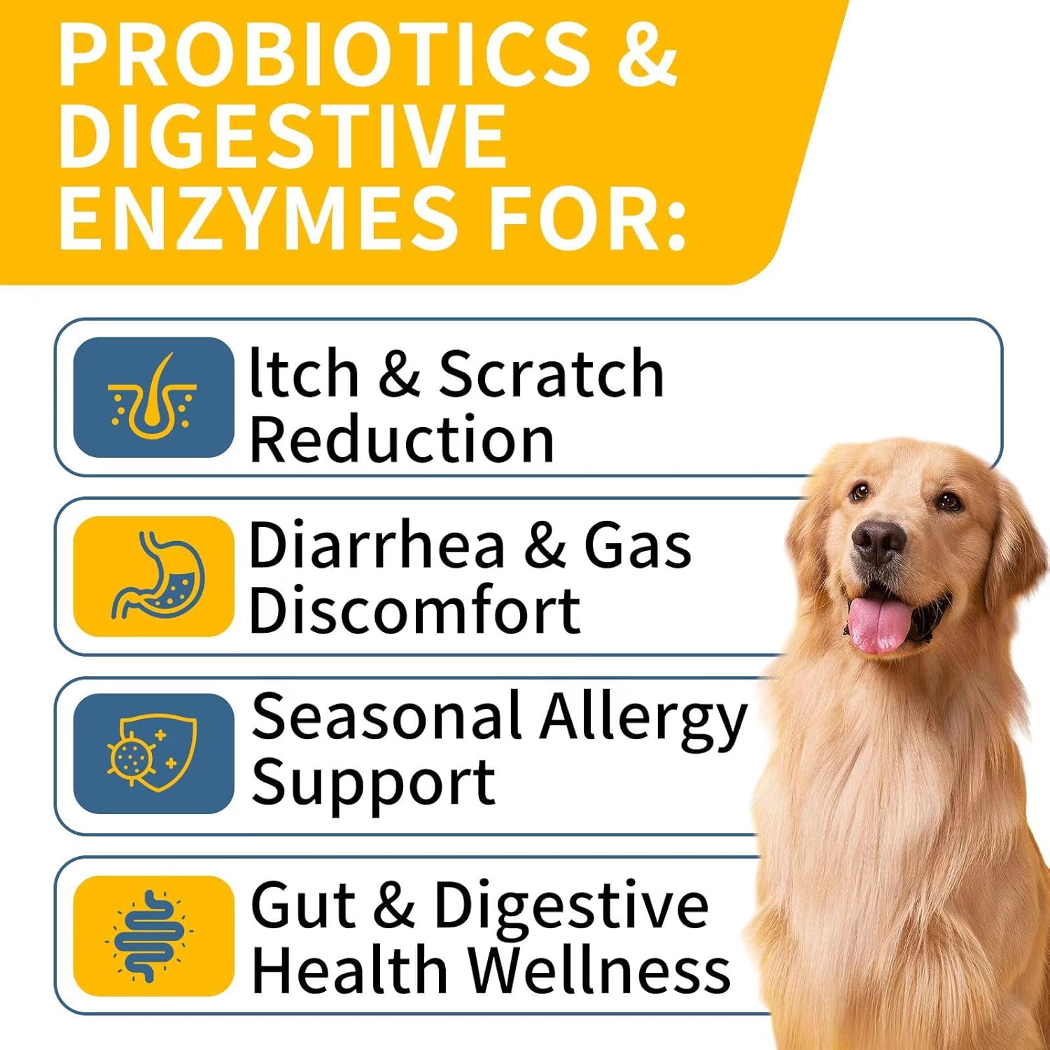 WONTECHMI Probiotics for Dogs