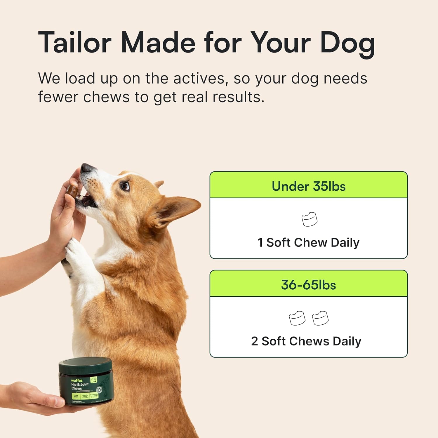 Wuffes Hip & Joint for Large Dogs