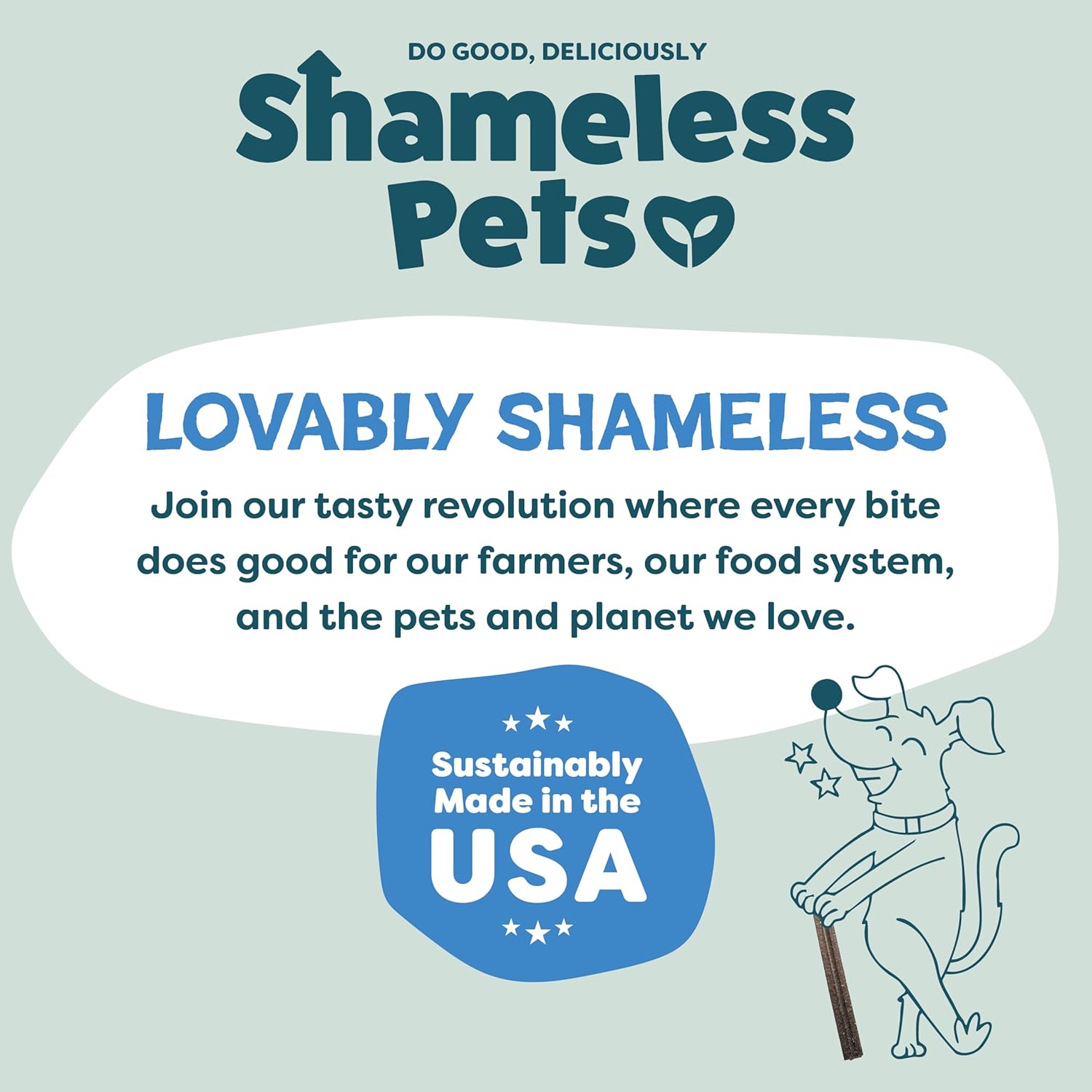 Shameless Pets Blueberry & Mint Dental Chews