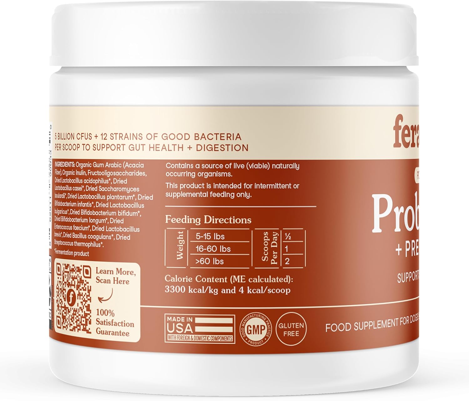 Fera Pets Organic Probiotics