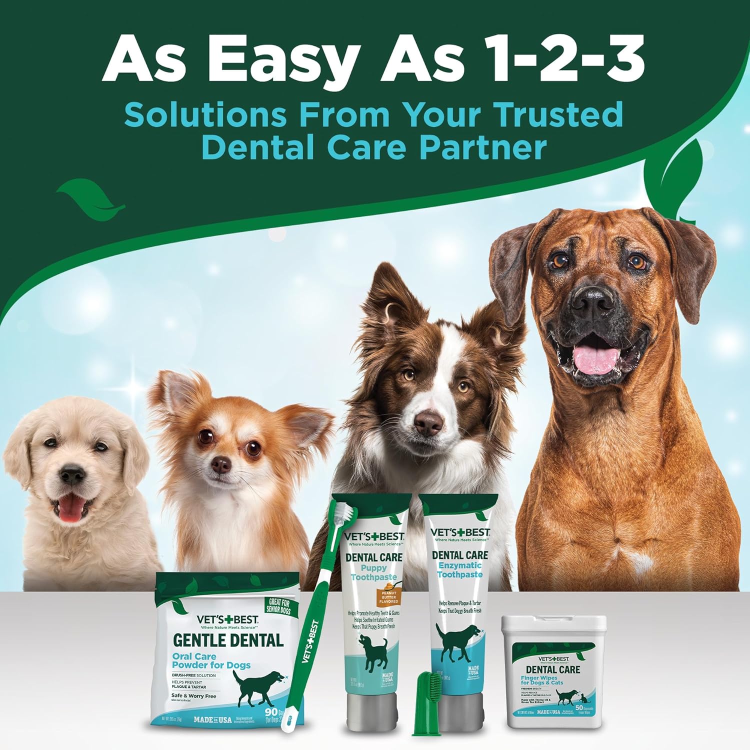 Vet's Best Enzymatic Dental Gel Toothpaste