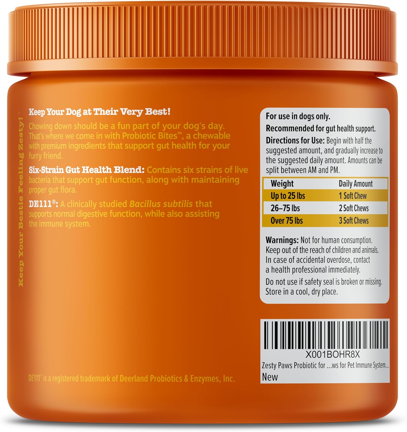 Zesty Paws Probiotic Bites