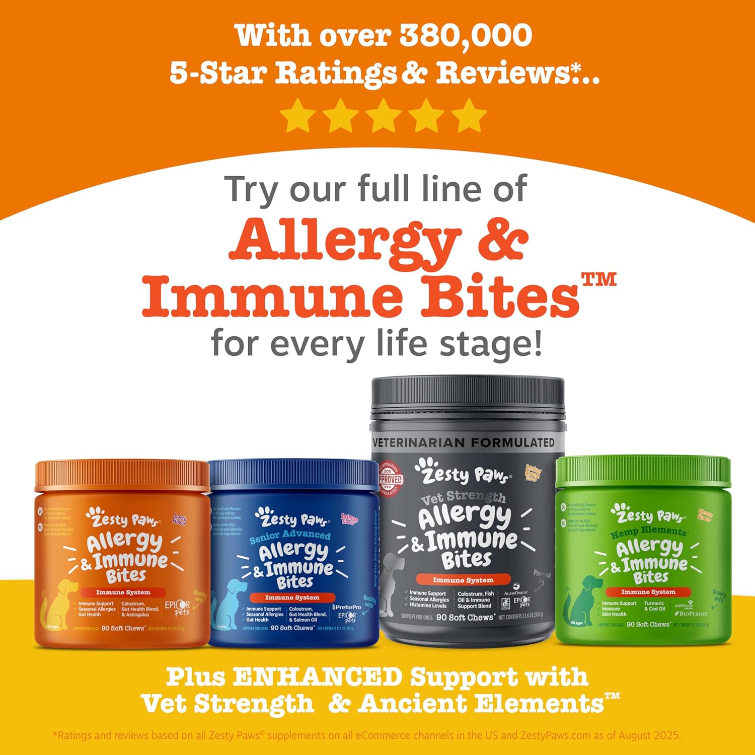 Zesty Paws Allergy Immune Bites