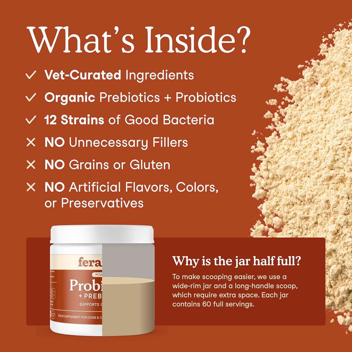 Fera Pets Organic Probiotics