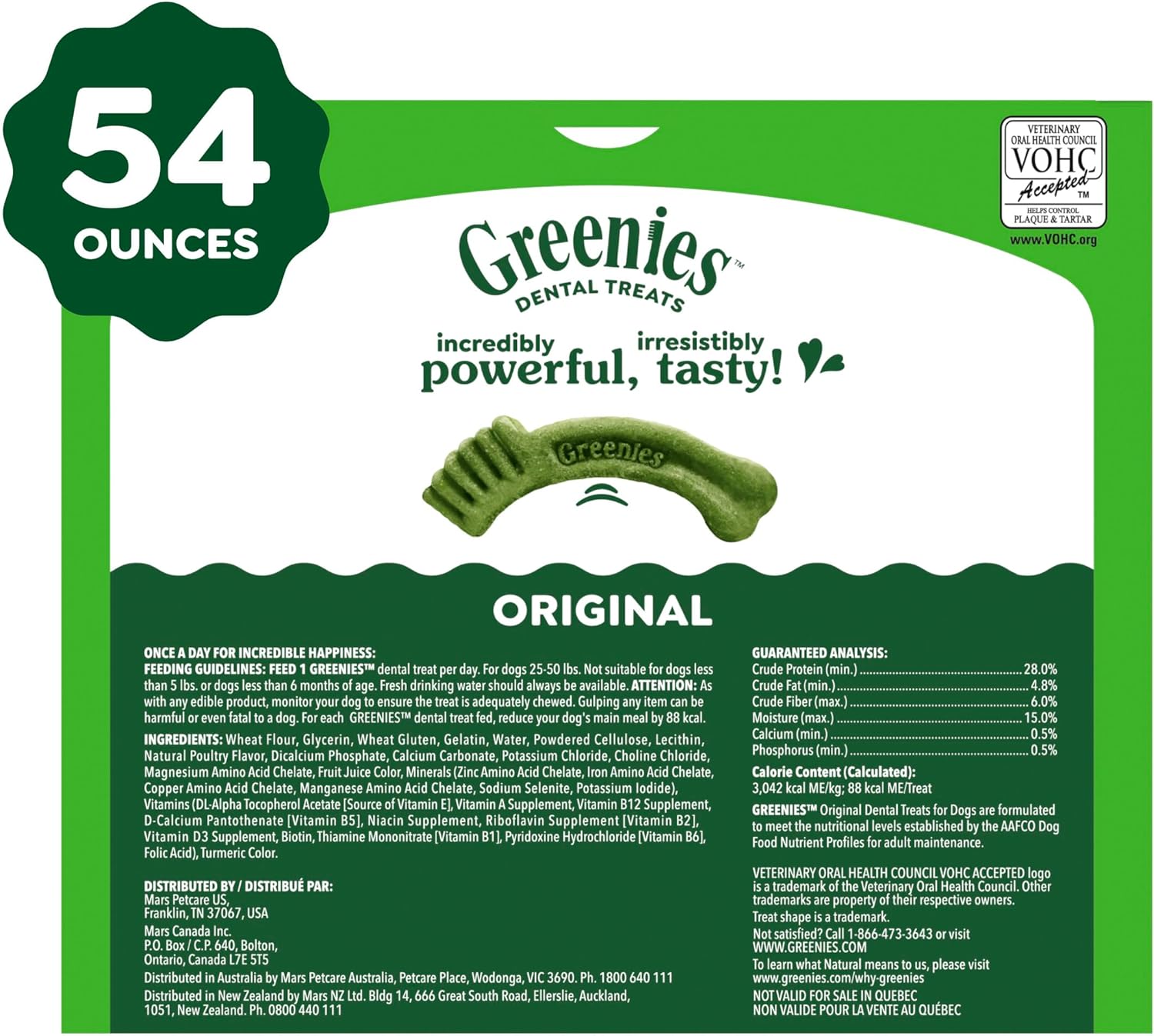 Greenies Original Dental Treats