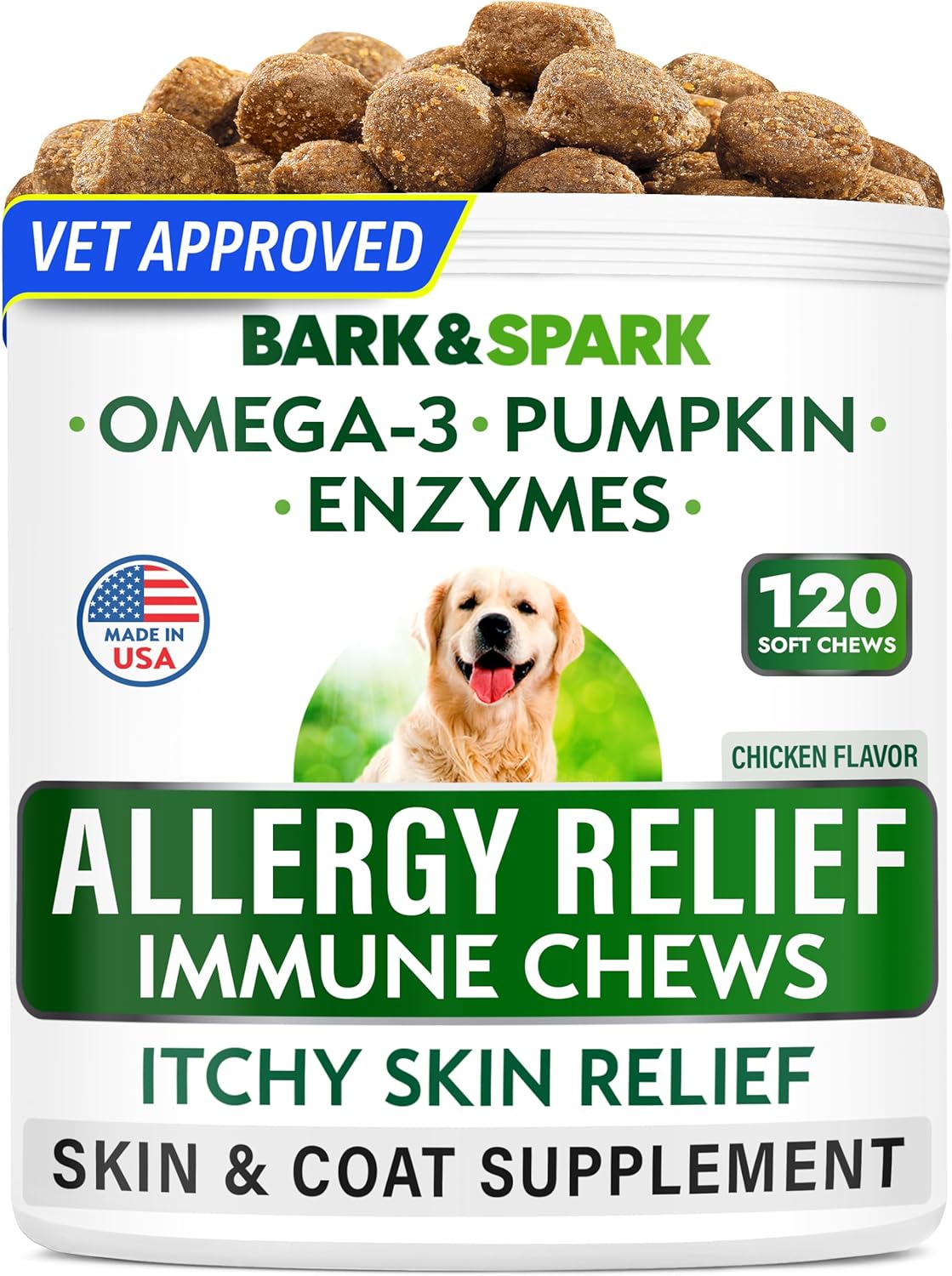 BARK&SPARK Allergy Relief Chews