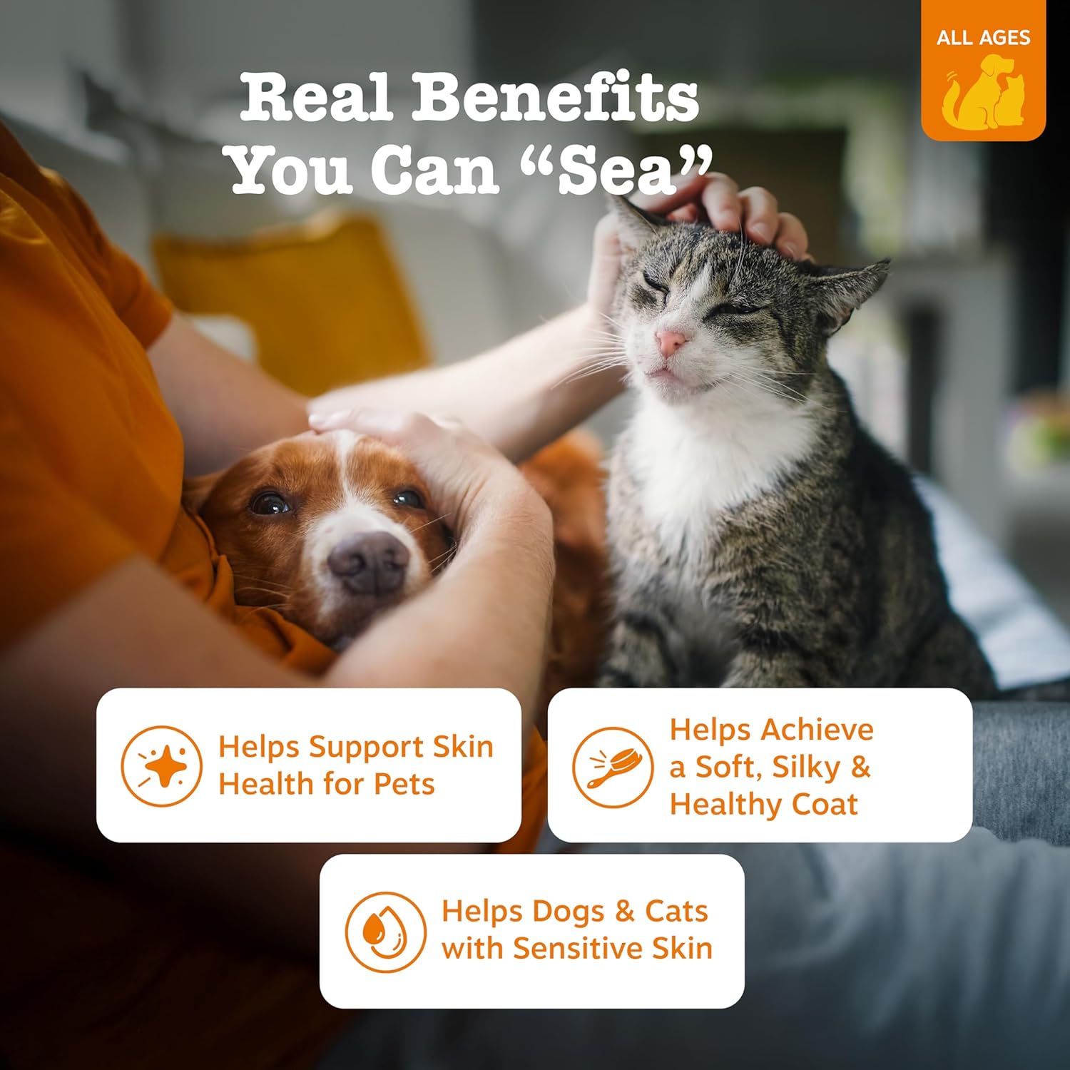 Zesty Paws Wild Alaskan Omega-3 (Liquid)