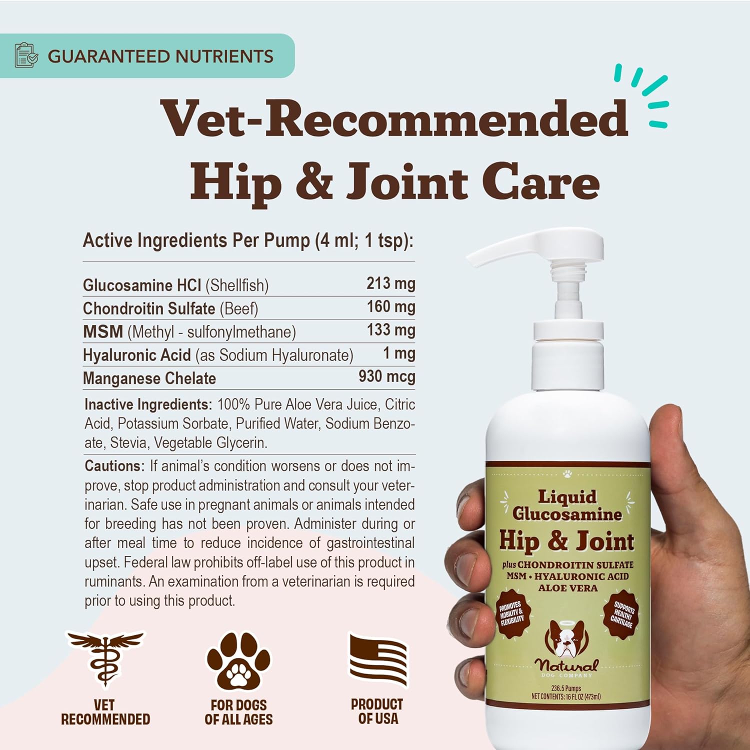 Natural Dog Company Hip & Joint