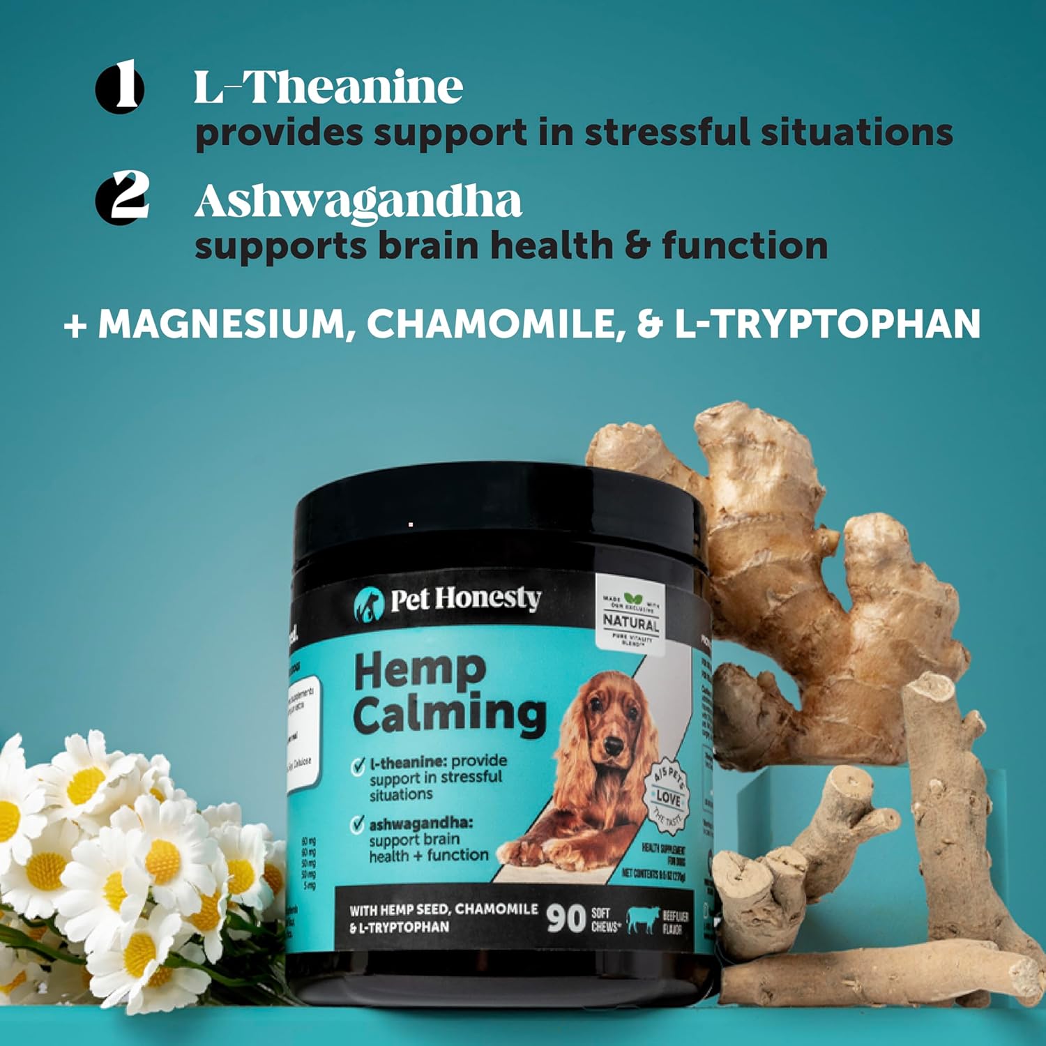 PetHonesty Calming Hemp Chews