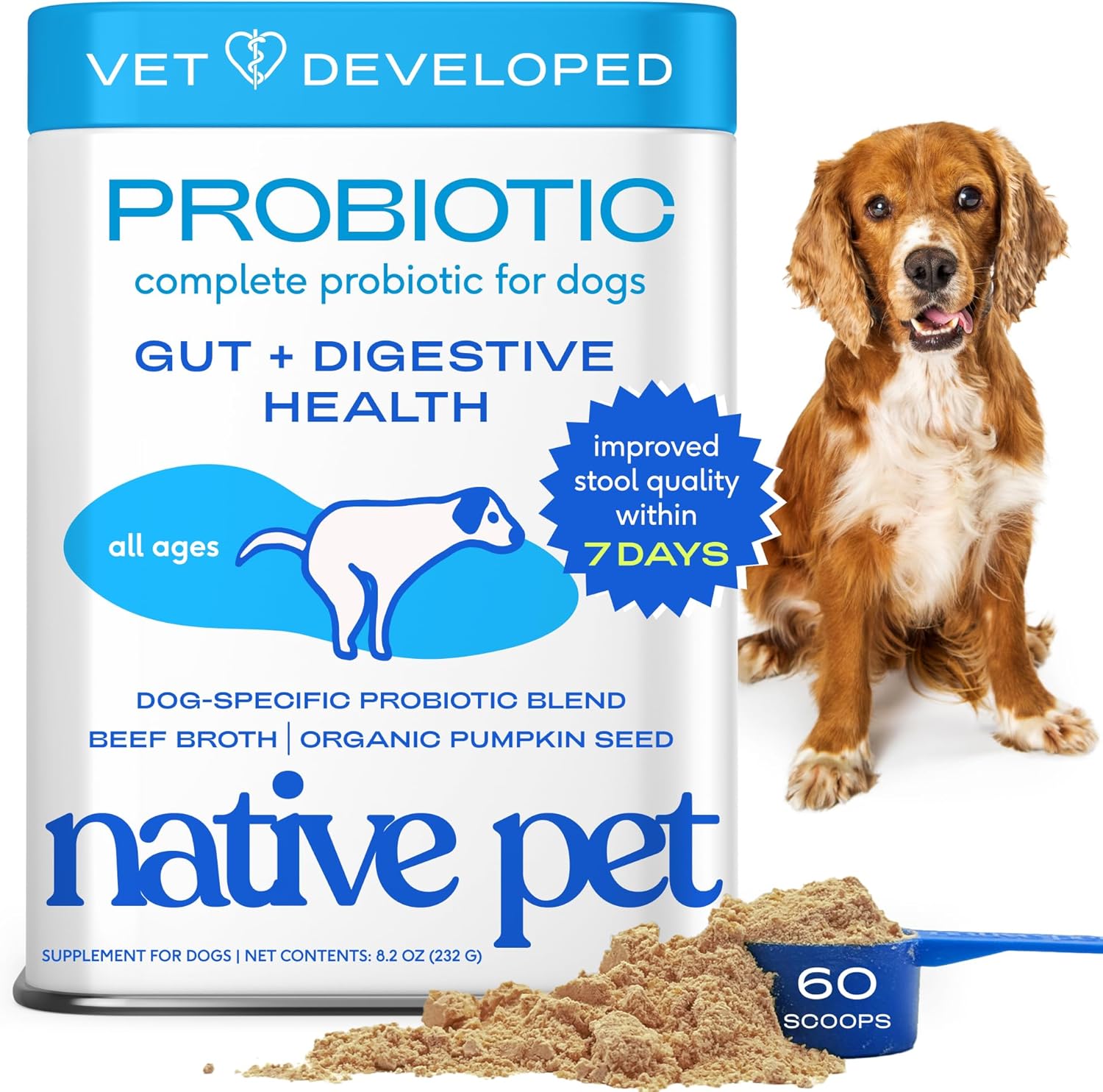 Native Pet Probiotic Powder