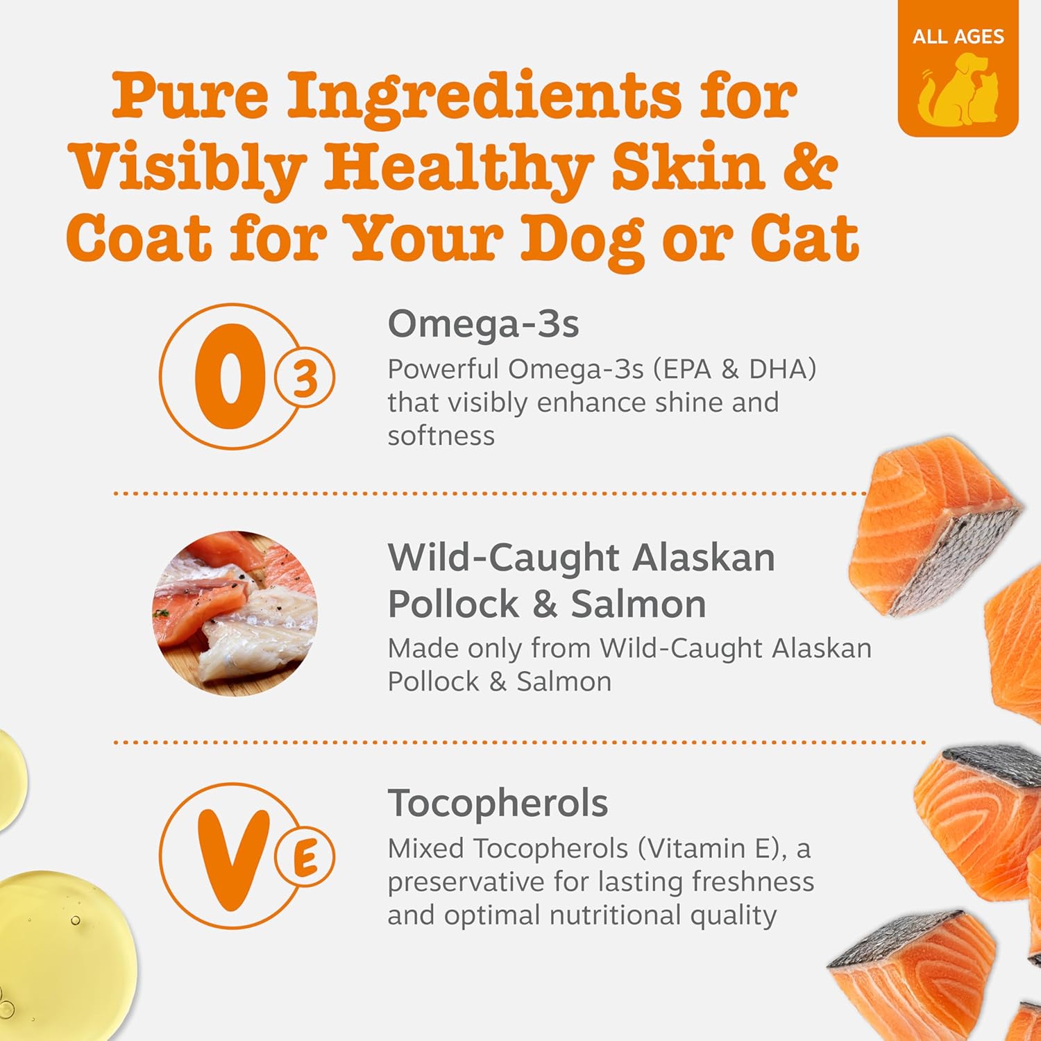 Zesty Paws Wild Alaskan Omega-3 (Liquid)