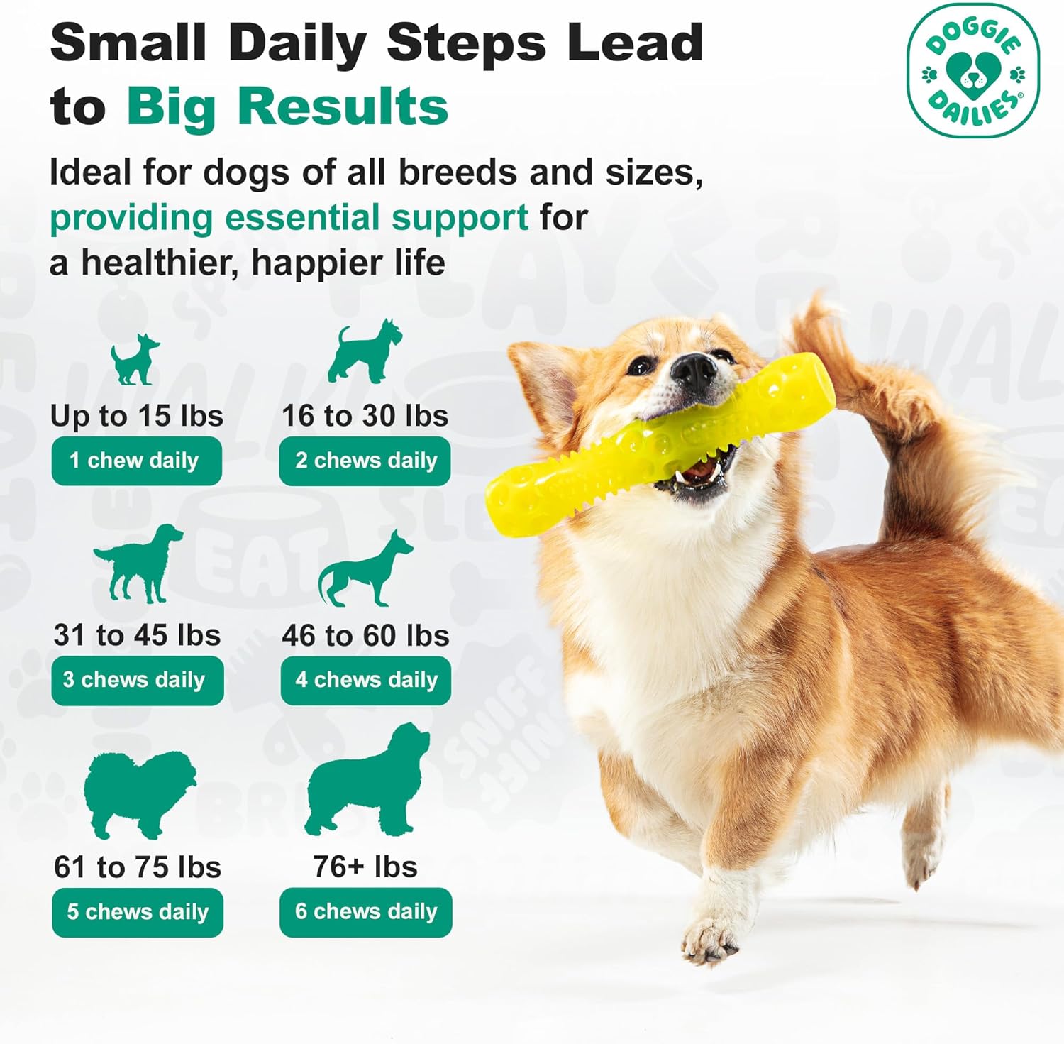 Doggie Dailies Hip & Joint Chews