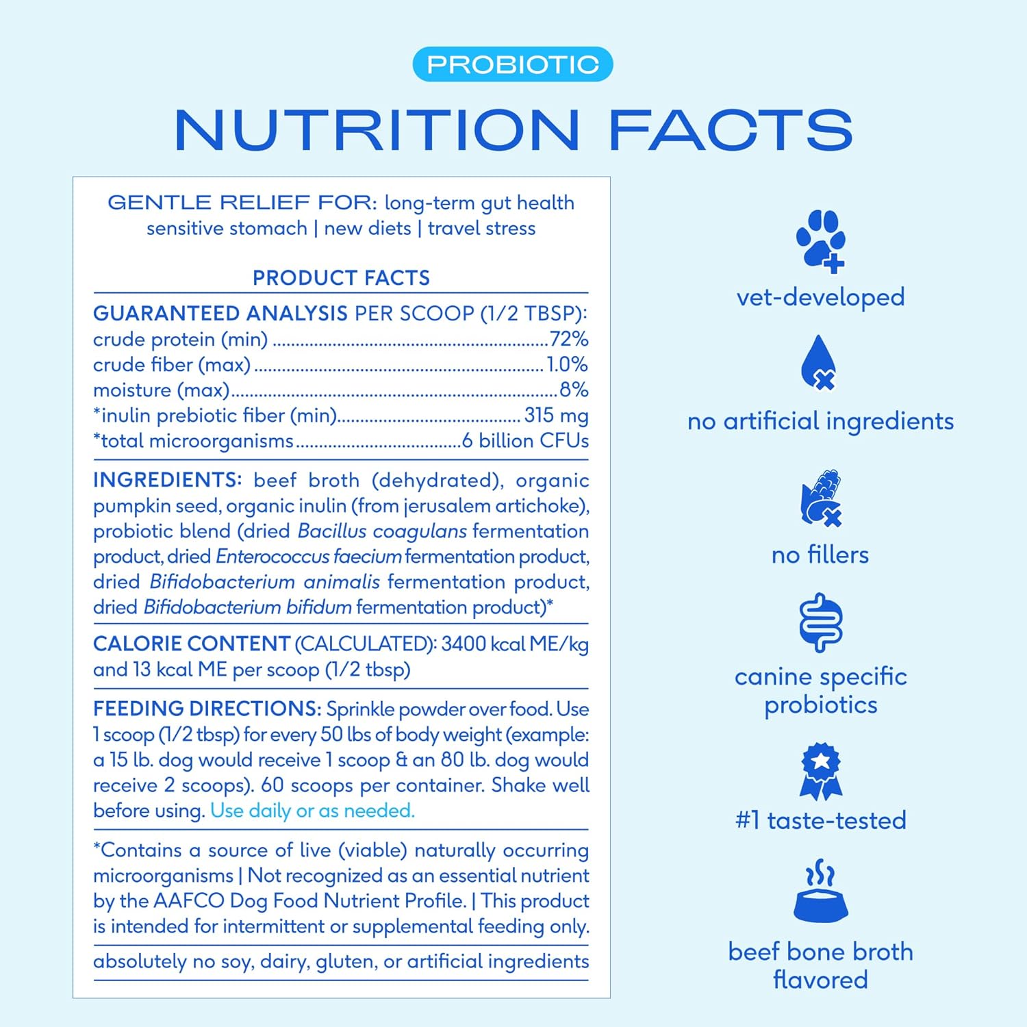 Native Pet Probiotic Powder